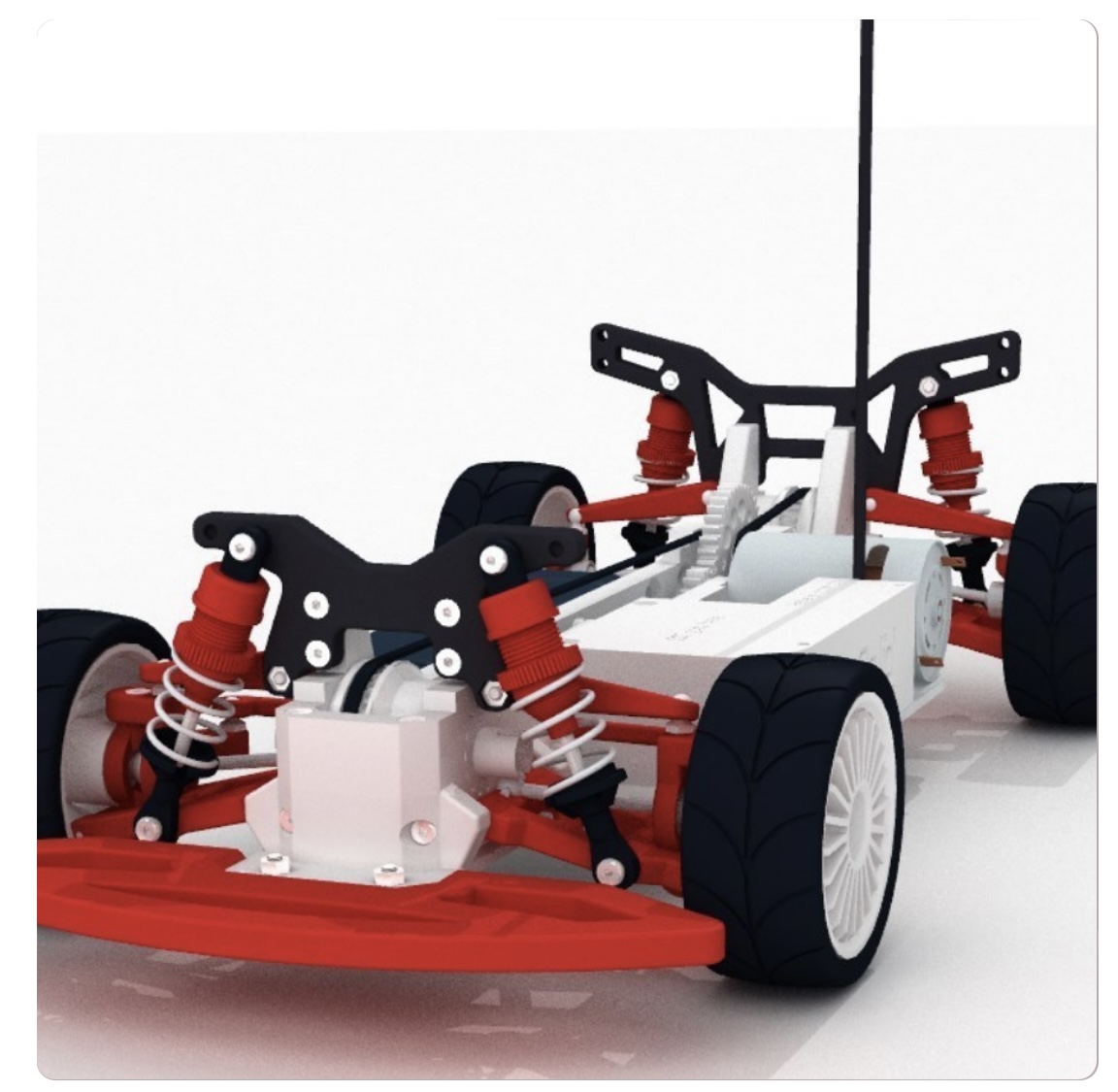RC Car – Red and White